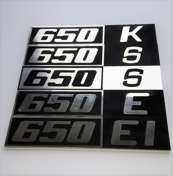 Эмблема-значок с надписью 650 S для винтов Fiat 126p