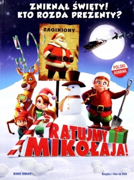 Ratujmy Mikołaja DVD+książka FOLIA