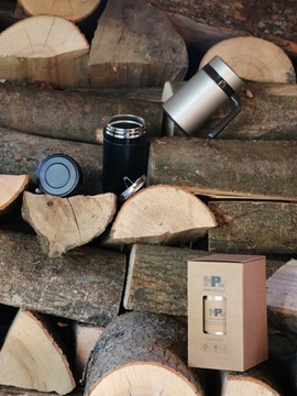 Стальная термокружка с фильтром, дорожный термос