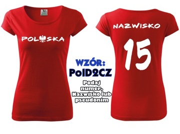 Женская футболка POLISH FAN OF THE NATIONAL NATIONAL XXL