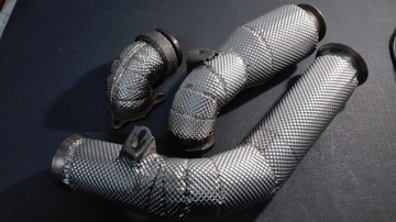 теплозащитный экран выпускного коллектора турбины, даунпайп