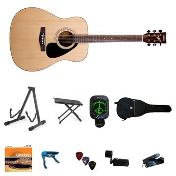 Акустическая гитара YAMAHA F-310 Natural, комплект XL