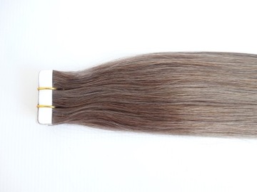WŁOSY NATURALNE DOCZEPIANE TAPE ON 38CM 20 taśm