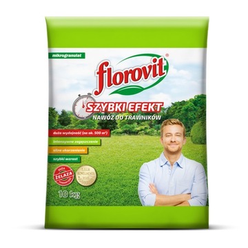 Nawóz DO TRAWY FLOROVIT SZYBKI EFEKT 10 kg