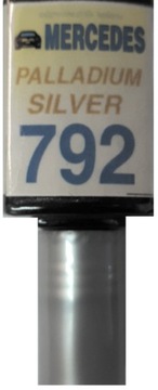 MERCEDES 792 PALLADIUM SILVER LAKIER ZAPRAWKA ARA