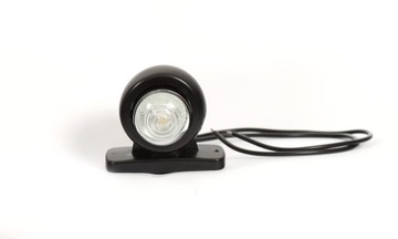 Lampa obrysowa biało-czerwona led obrysówka narożna rogowa tylna led diody