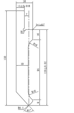 ПРЕСС BRED 125x3200 DA41 DELEM CNC SERVO
