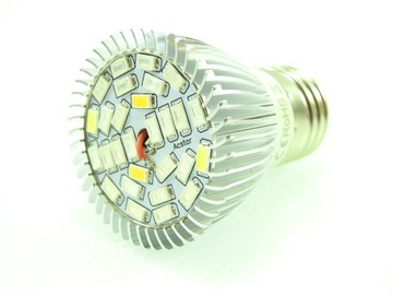 СВЕТОДИОДНАЯ ЛАМПОЧКА ДЛЯ ВЫРАЩИВАНИЯ РАСТЕНИЙ 28ВТ E27