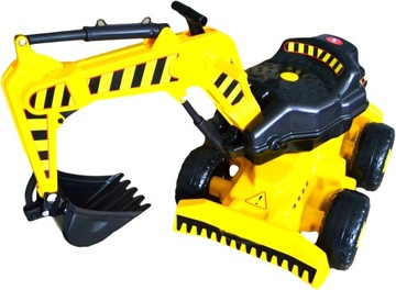 МЕГА БОЛЬШОЙ ЭКСКАВАТОР ЕЖДЗИК + ШЛЕМ + ПРИЦЕП