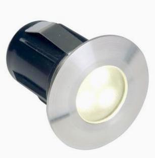 Светодиодная лампа, водонепроницаемая IP67, встроенная, 12 В/0,5 Вт