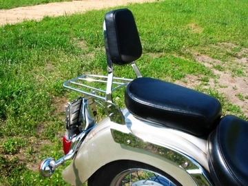Пассажирская спинка+подвижный подлокотник YAMAHA XVS 650 DRAG STAR