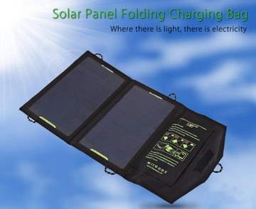 ! USB-зарядное устройство на солнечной панели, складная сумка 10 Вт