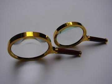 LUPA RĘCZNA SZKŁO - 80 mm 6x powiększenie NOWOŚĆ