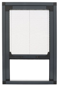 Moskitiera plisowana pionowa 100 cm x 250 cm