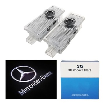 СВЕТОДИОДНЫЙ ЛОГОПРОЕКТОР MERCEDES C117 C218 A207 C207