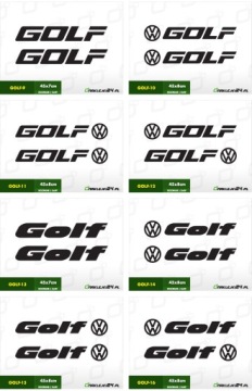 2 наклейки VW GOLF PASSAT VR6 R32 Наклейка GTI