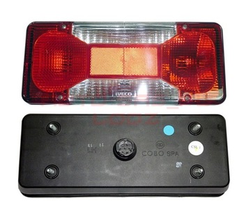 LAMPA TYLNA LEWA SKRZYNIOWY / KONTENER IVECO DAILY