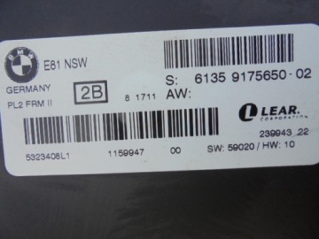 moduł świateł bmw e81 NSW 9175650