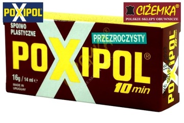 POXIPOL ПРОЗРАЧНЫЙ КЛЕЙ 10 МИН ДВУКОМПОНЕНТНЫЙ