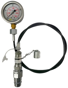 Zestaw Pomiaru Ciśnienia Hydrauliki Wtyk Euro