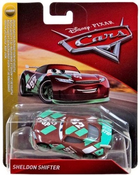 SHELDON SHIFTER #92 Sputter Stop Auta Cars Mattel