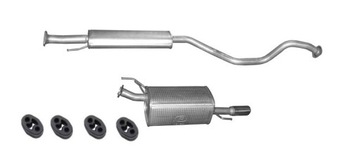 Tłumik środkowy końcowy Nissan Juke 1.6 F15 2010-