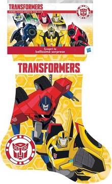 Transformers ŚWIĄTECZNA SKARPETA Z NIESPODZIANKAMI