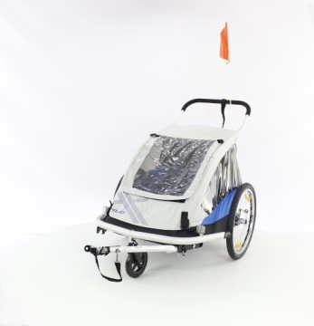 XLC ПРИЦЕП-крузер 2-местная КОЛЯСКА DUO JOGGER 3в1