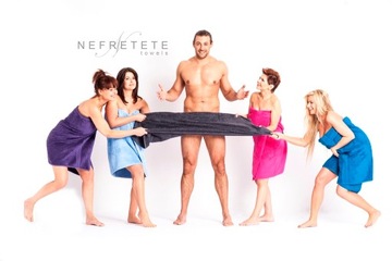 Полотенце Nefretete 600 GSM 50x90 Llama Soft