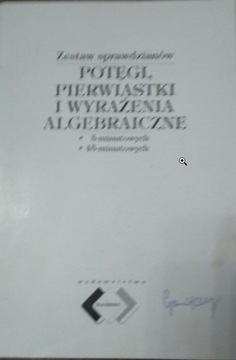 Matematyka GIMNAZJUM TESTY sprawdziany klasa 7 8