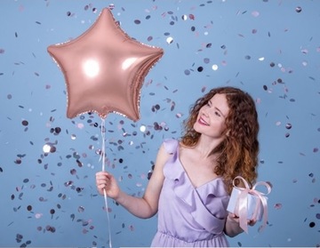 Шар из фольги STAR 45см СЕРЕБРЯНЫЙ Party