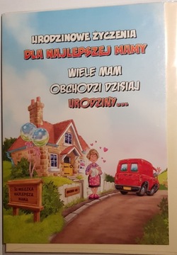 Kartki urodzinowe kartka urodzinowa WESOŁE Zabawna