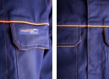 ПРОЧНАЯ ОГНЕРУГИМАЯ СВАРОЧНАЯ одежда PROFFLAM 52