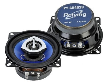 АВТОМОБИЛЬНЫЕ ДИНАМИКИ PEIYING AQ402C 80 Вт 10 см 100 мм