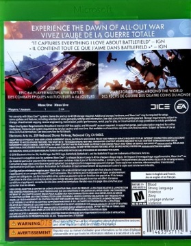 XBOX ONE BATTLEFIELD 1 ПОЛЬСКИЙ ДУБАЛИЗ НОВОГО ФИЛЬМА