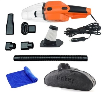 АВТОПЫЛЕСОС 12В 120ВТ 2 ФИЛЬТРА + СУМОК