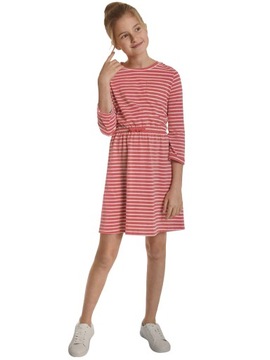 ХЛОПКОВОЕ ПЛАТЬЕ В ПОЛОСКУ *140