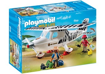 Playmobil 6938 WILD LIFE Samolot Safari