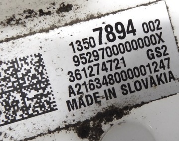 ČERPADLO PALIVA OPEL ASTRA 5 K 1.4 TURBO B14XFT