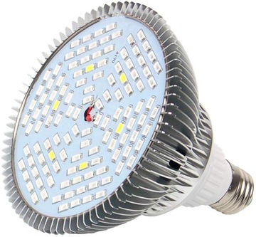 СВЕТОДИОДНАЯ ЛАМПОЧКА ДЛЯ ВЫРАЩИВАНИЯ РАСТЕНИЙ 80ВТ E27