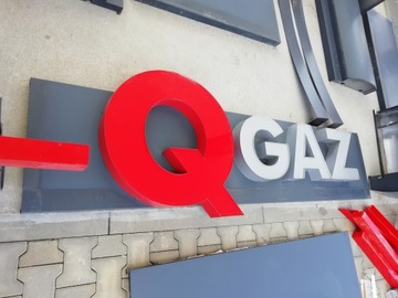 OTOK WYKOŃCZENIE KASETON STACJI LPG GAZU QGAZ