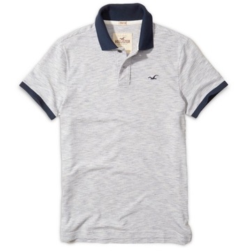 HOLLISTER Abercrombie Koszulka Polo Męska USA S