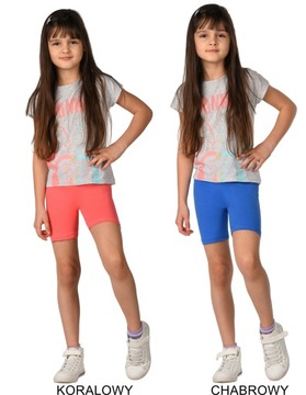 Legginsy dziecięce KOLARKI 1/2 mix kolor D3 CZ 158
