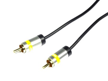Przyłącze kabel SPDIF 1x RCA na 1xRCA CHINCH 1m
