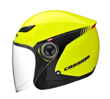 МЕГА ЦЕНА МОТОЦИКЛЬНЫЙ ШЛЕМ CASSIDA FLUO REFLECTIVE L