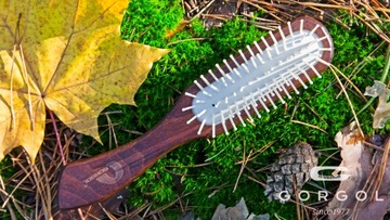 ДЕРЕВЯННАЯ ЩЕТКА ДЛЯ ВОЛОС GORGOL