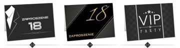 Приглашения на 18, 20, 30 и т.д. МИКС 1