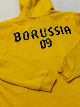 Żółta bluza z kapturem BORUSSIA DORTMUND 09 defekt
