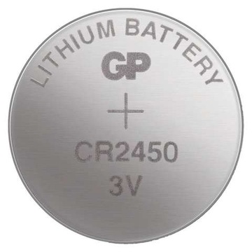 5 литиевых батарей для часов GP CR2450 3 В DL2450