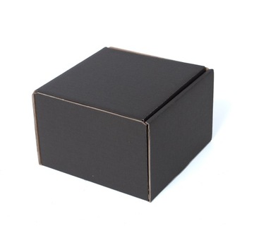PUDEŁKO KARTON FASONOWE CZARNE 150x150x100 20szt